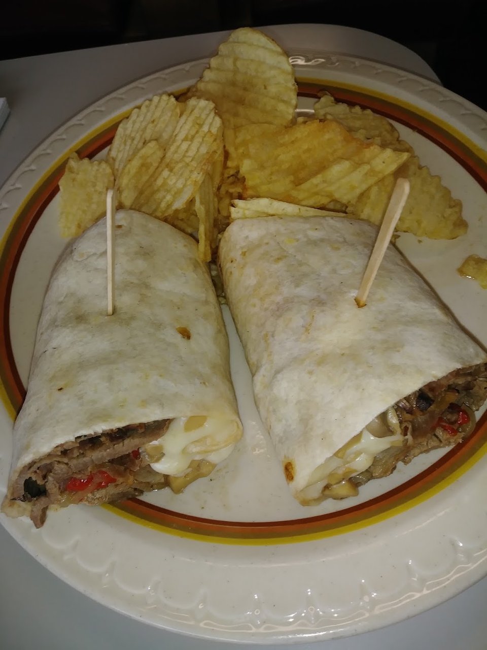 Philly Cheese Steak Wrap